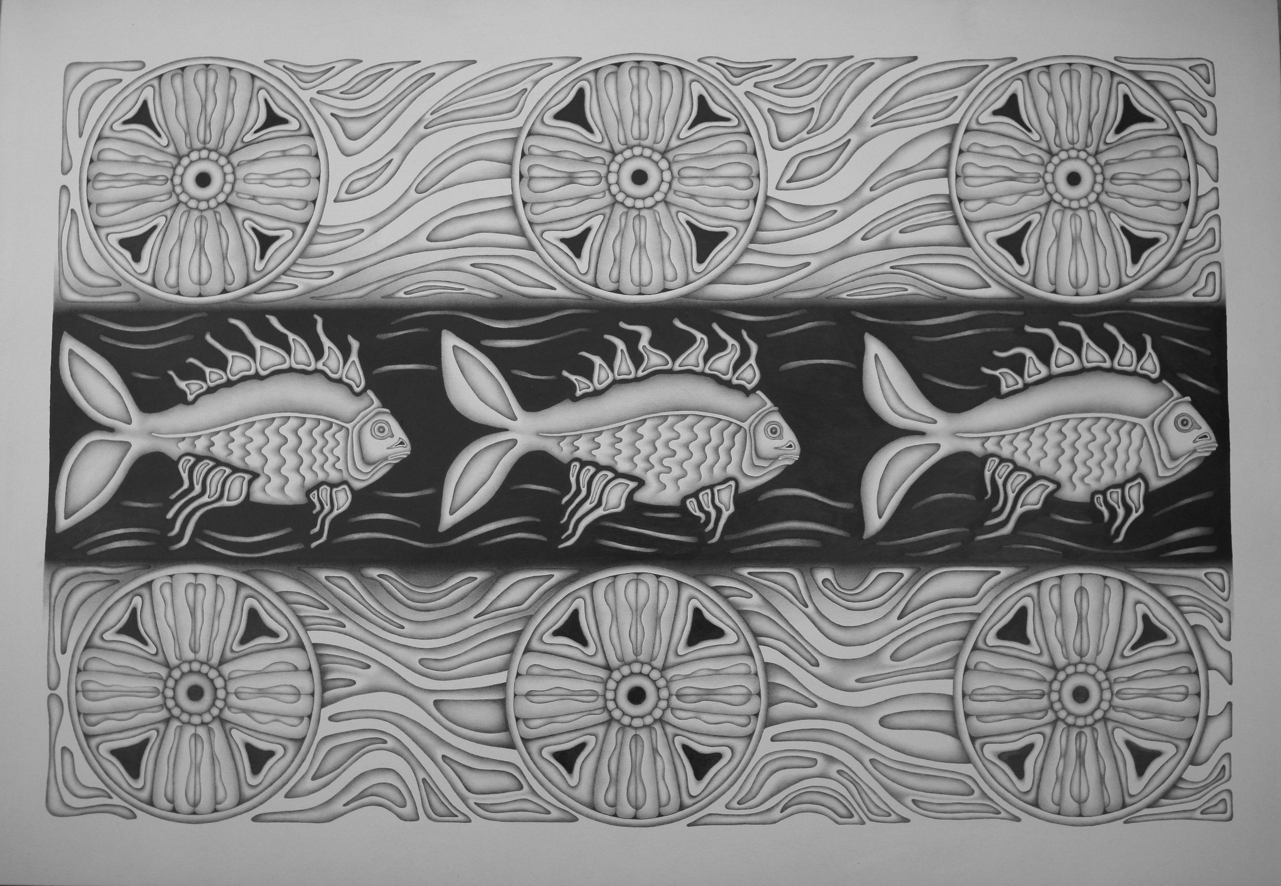 Орнамент рыбы