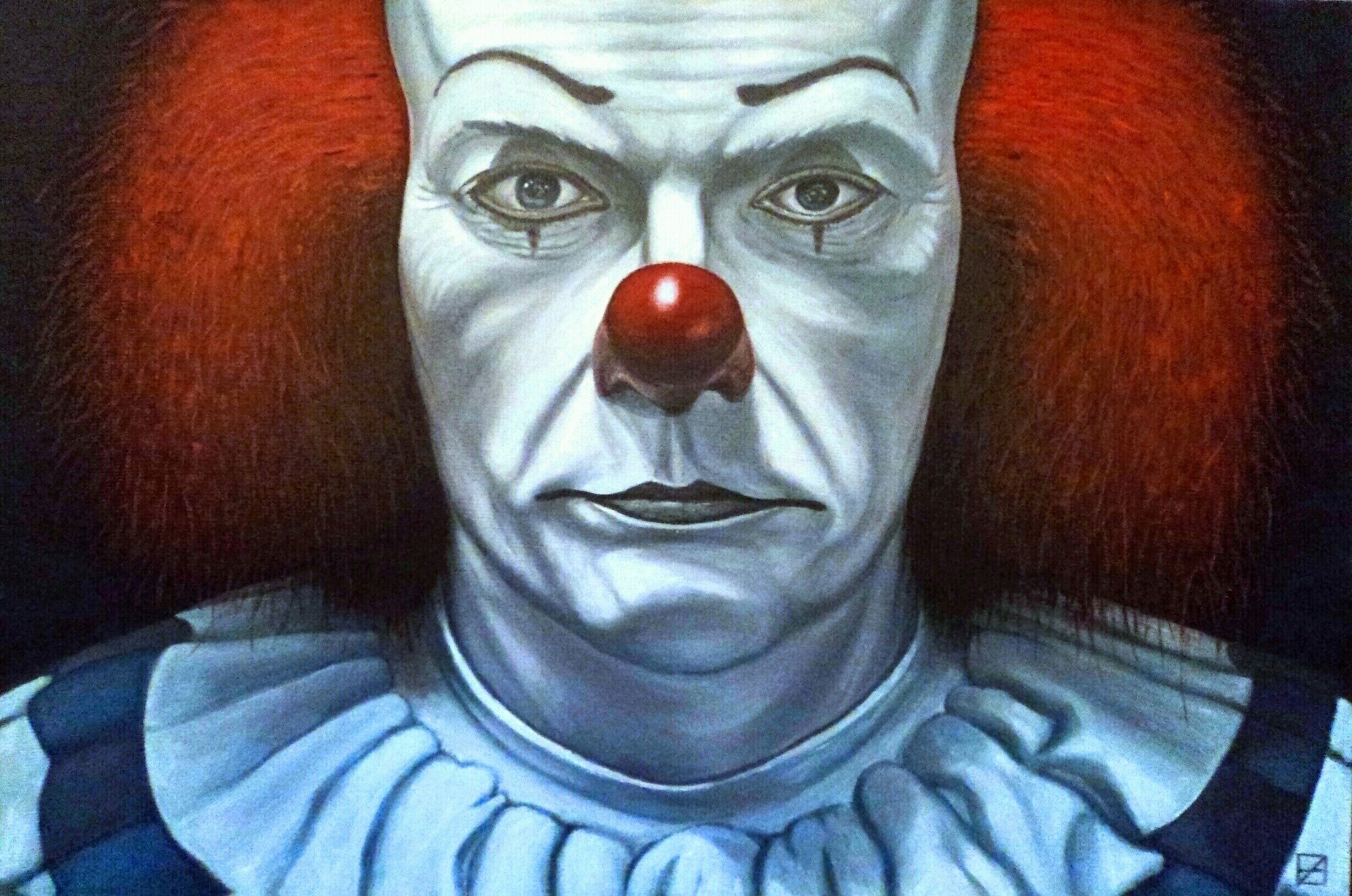 Портрет клоуна