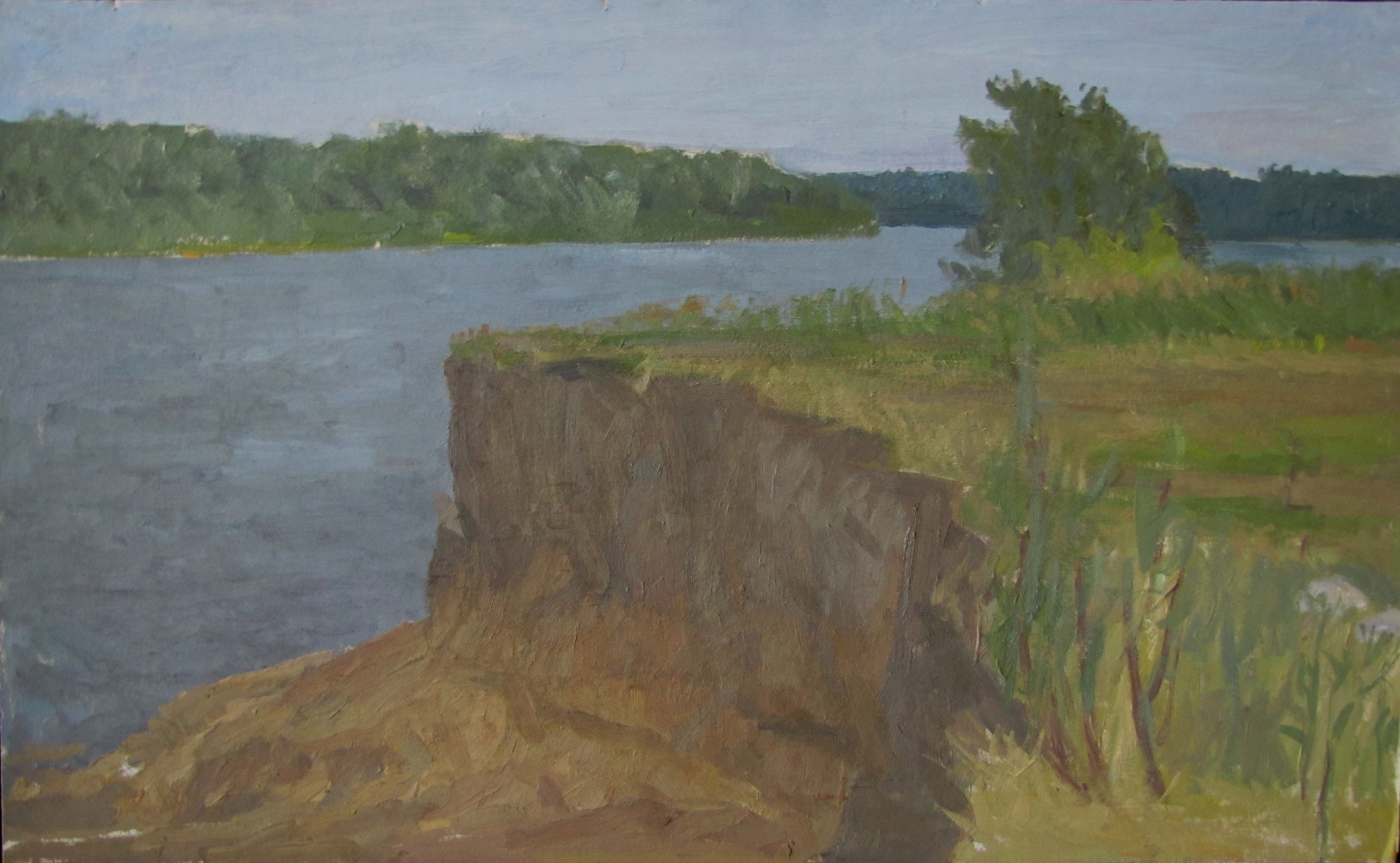Бехово река Ока на картинах художников