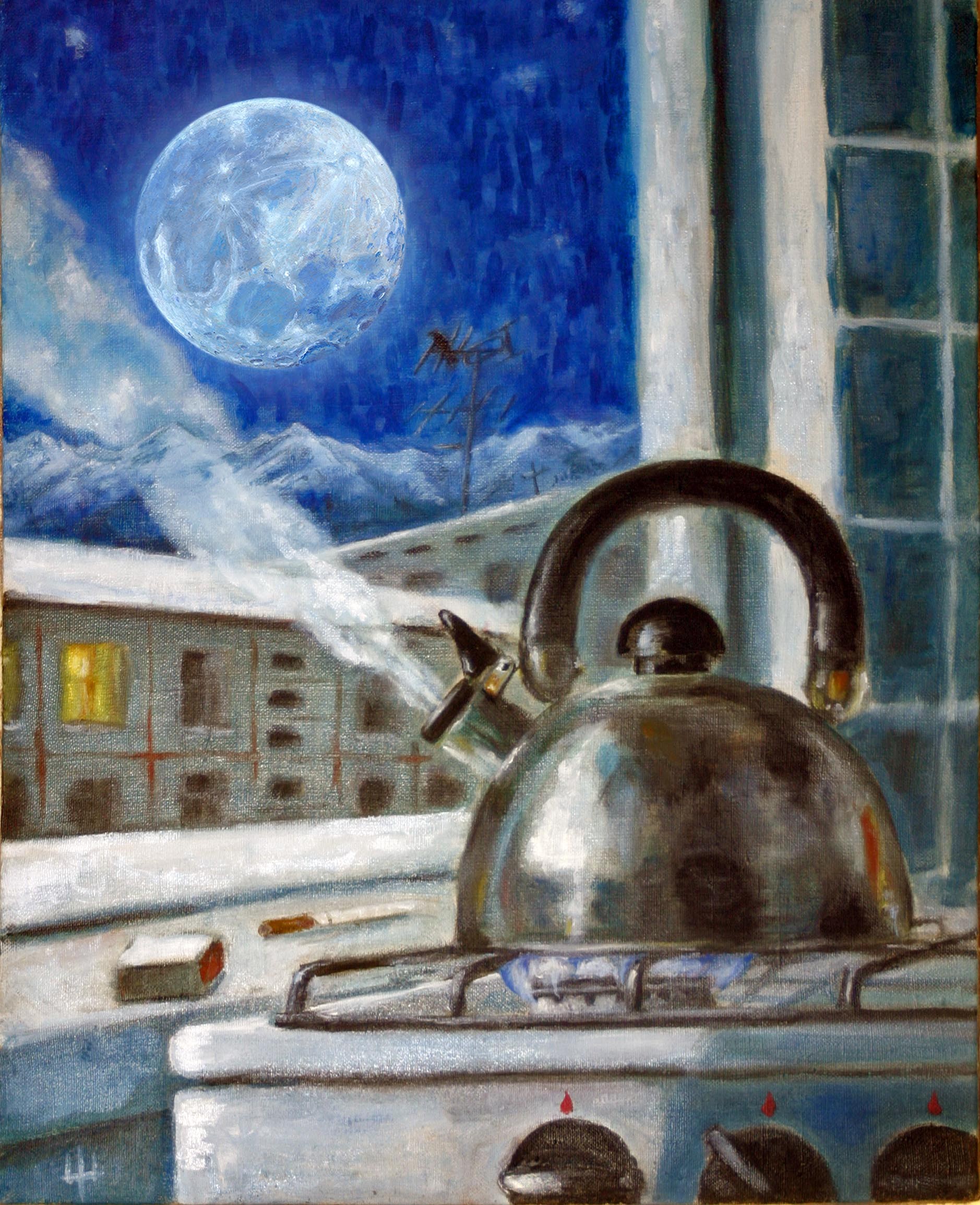 Чайник в Советской живописи