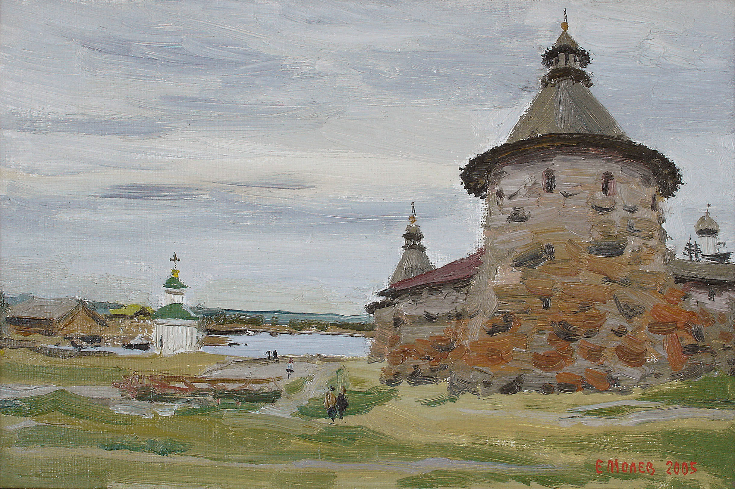 Соловки монастырь живопись